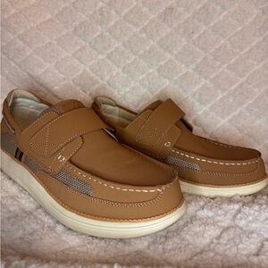 Stylish Tan Men's Slip-On Loafers